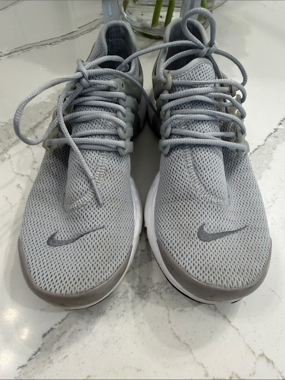 Nike Air Presto Wolf Grey Athletic Running Sneakers W Size 8 - Picture 3 of 7